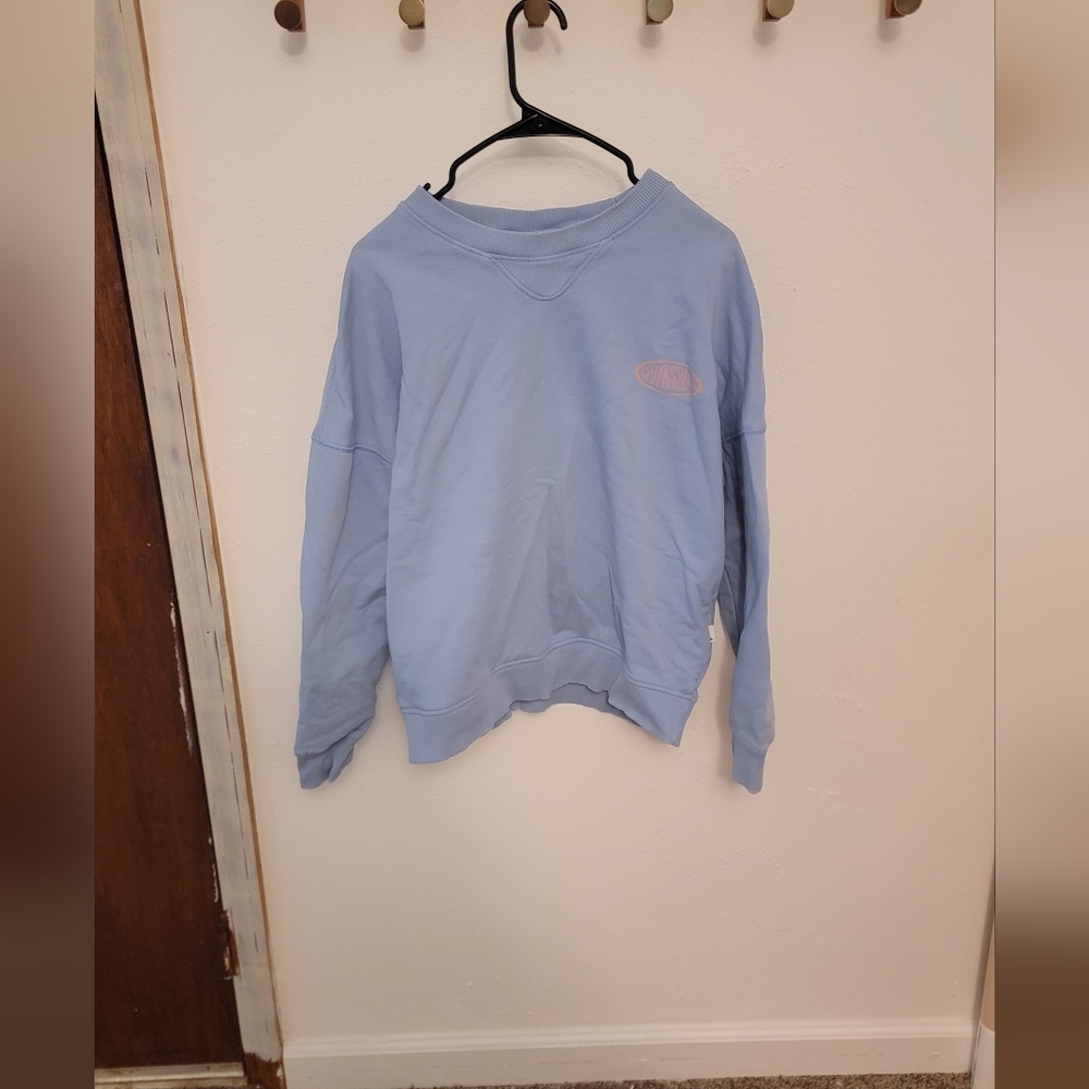 Quiksilver Light Blue Sweatshirt